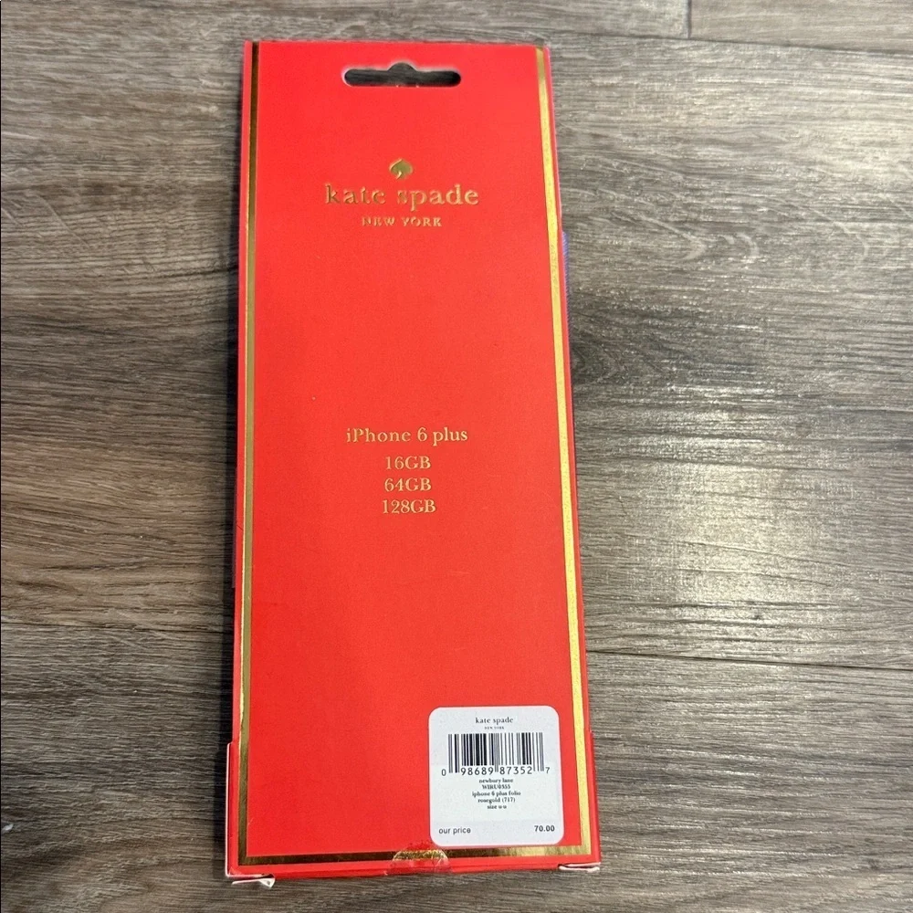 Pink Kate Spade iPhone 6/6s Plus Wallet Case